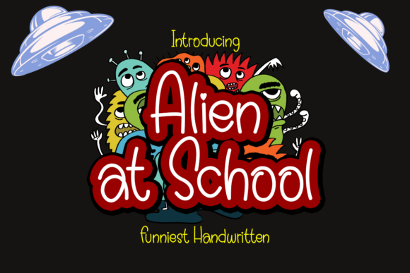 Alien at School: A Playful Font for Strategic Design