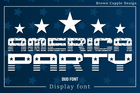 America Party: A Bold Font for Creative Confidence