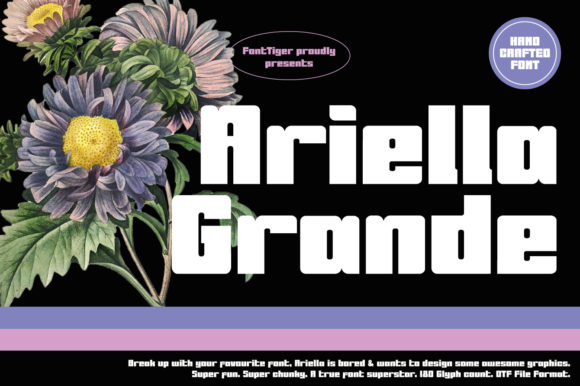 Ariella Grande: A Bold and Edgy Font for Modern Design