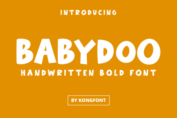 Babydoo: A Playful Font for Creative Projects