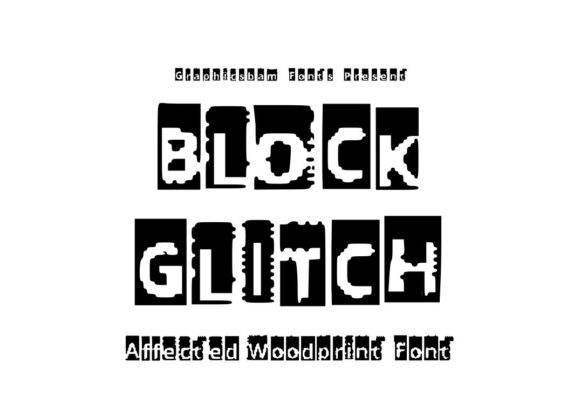 Block Glitch: The Ultimate Glitch Font for Designers