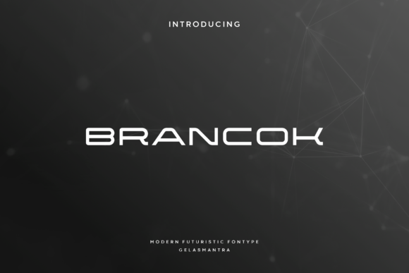 Brancok: A Modern Font for Futuristic Design