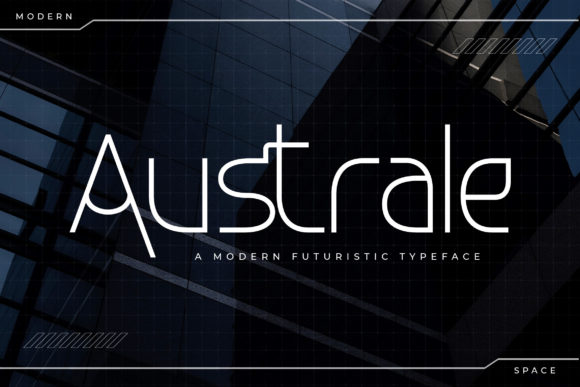 Discover Australe: The Futuristic Font for Modern Design