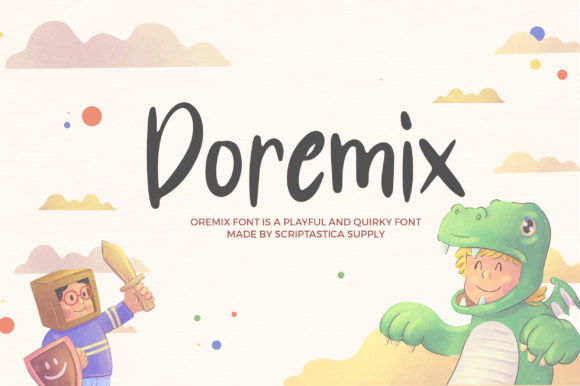 Discover Doremix: A Stylish Display Font for Creative Expression