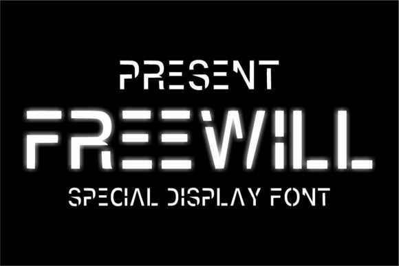 Discover the Elegance of Freewill: A Casual Look Font for Every Design
