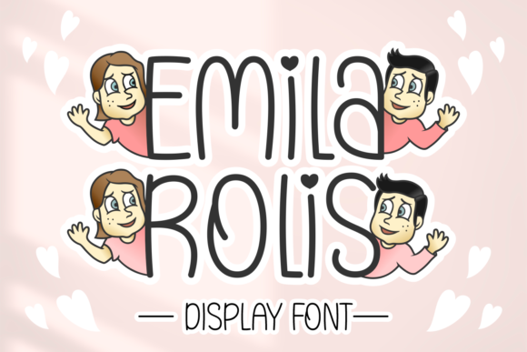 Emila Rolis: A Playful Display Font for Creative Expression