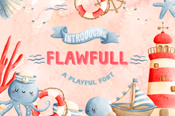 Flawfull: A Playful Font That Brings Personality to Your Creative Projects