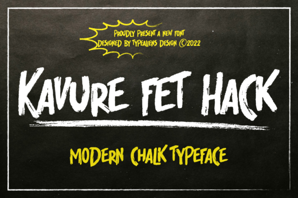 Kavure Fet Hack: A Playful Font for Modern Branding