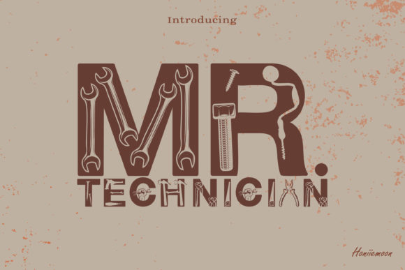 Mr Technician: A Bold, Unique Font for All