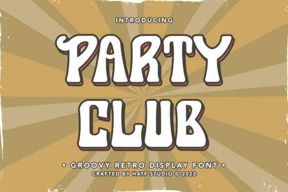 Party Club: A Versatile Handwritten Font for Creative Projects