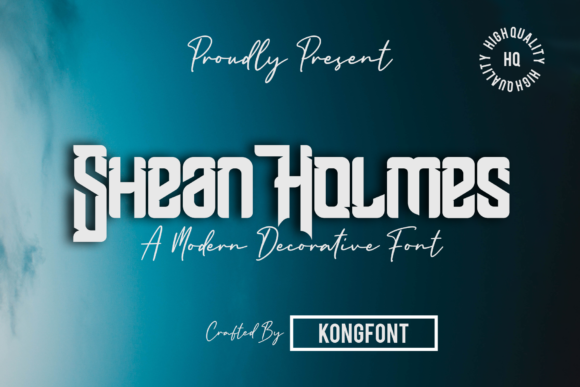 Shean Holmes: A Playful Script Font for Modern Designers