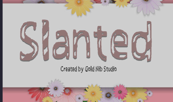 Slanted: A Strategic Choice for Visual Communication