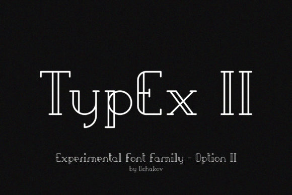 TypEx II: A Modern Display Font Redefining Visual Communication